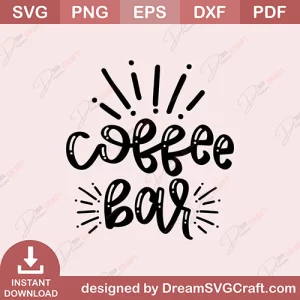 Coffee Bar SVG