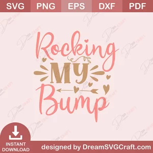 Rocking My Bump SVG