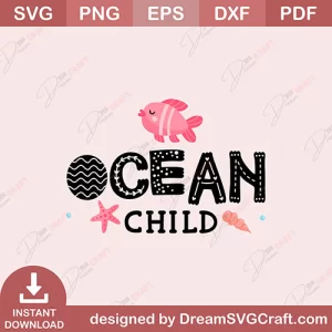 Ocean Child SVG