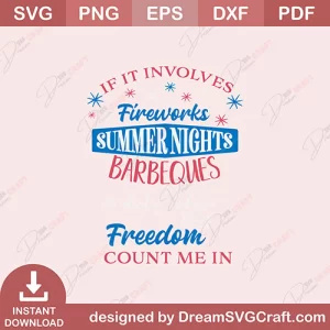 Fireworks And Barbeques SVG