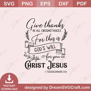 Give Thanks SVG