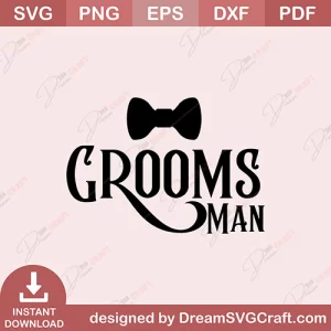 Groom Man SVG