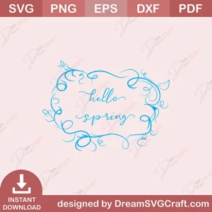 Hello Spring SVG