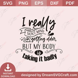 I Really Dont Mind SVG