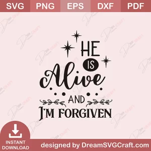 I Am Forgive SVG