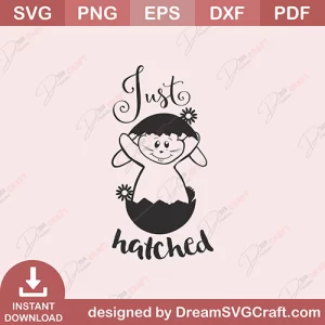 Just Hatched SVG