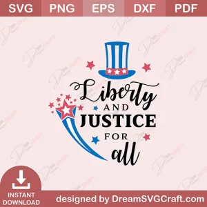 Liberty And Justice For All SVG