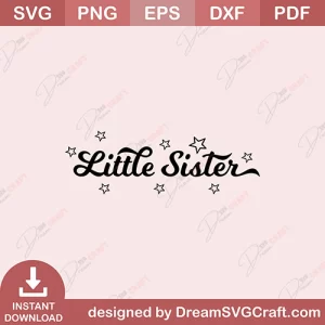 Little Sister SVG