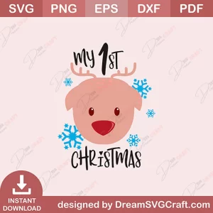 My 1st Christmas SVG