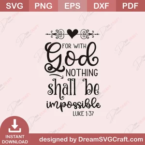 Nothing Shall Be Impossible SVG