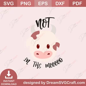 Not In The Mood SVG