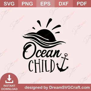 Ocean Child SVG