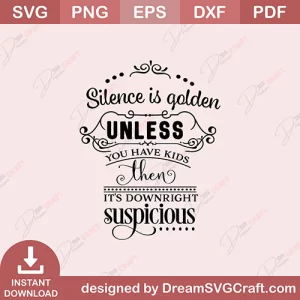 Silence Is Golden Unless SVG