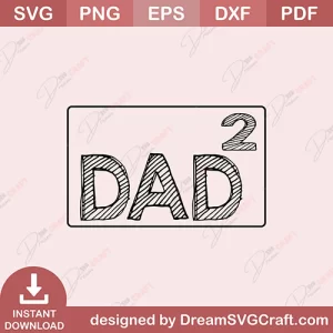 Dad 2 SVG