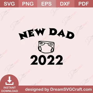 New Dad SVG