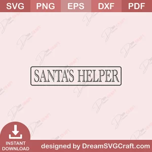 Santas Helper SVG