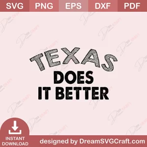 Texas Does It Better SVG