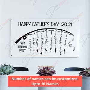 Heartfelt 'We Are Hooked On Grandpa' SVG - Special Grandfather's Day Gift