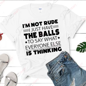 I Am Not Rude SVG