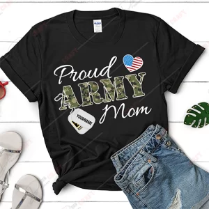 Proud Army Mom SVG - Display Your Pride with Custom Designs