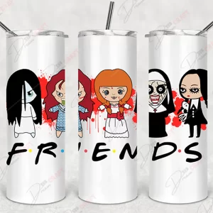 Scary Friends" SVG | Spooky and Fun SVG Designs