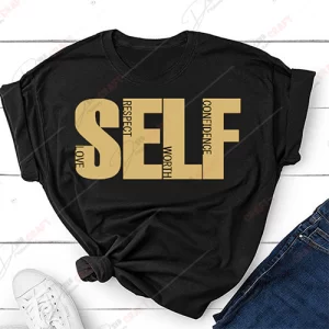 Self Love Respect Worth Confidence SVG