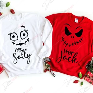 His Sally Her Jack SVG
