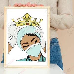 Nurse Queen SVG