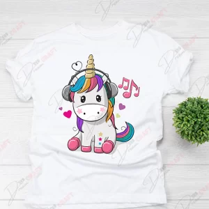 Baby Rainbow Unicorn SVG