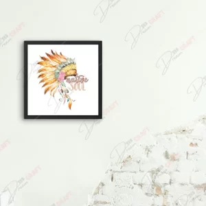 Native American Headdress Without Background SVG - Transparent English Tribal Artwork