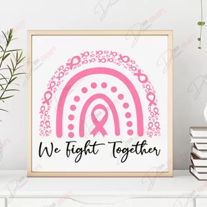 We Fight Together SVG - United English Support Design