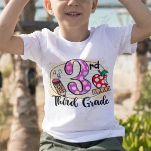 3rd Grade SVG - Fun and Educational English Design