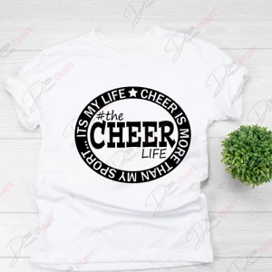The Cheer Life SVG - Express Your Passion for Cheer in Style