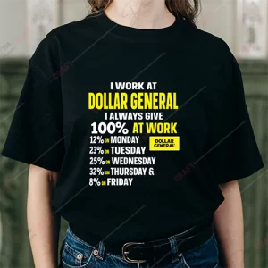 Shop Dollar General SVG: I Work Here in English