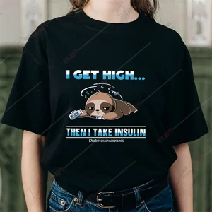 Premium 'Get High Insulin' SVG Files - Enhance Your Diabetes Awareness