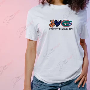 Peace Love Florida Gators SVG | Exclusive Gator Fan SVG for DIY Crafts
