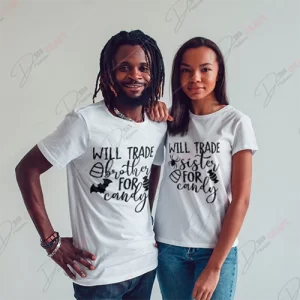 Will Trade Sister for Candy SVG | Fun Sibling Humor Design