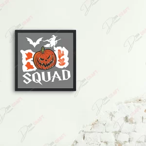 Boo Squad SVG | Spooky Halloween Craft Design