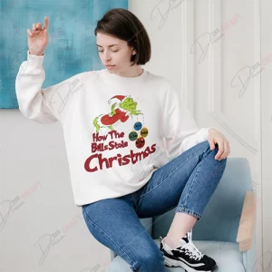 How The Bills Stole Christmas SVG | Festive Holiday Craft Design