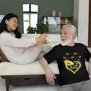 Happiness Is Being A Nana SVG | Joyful Grandparent Design