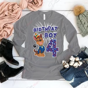 Birthday Boy 4 SVG - Fun and Festive Design for Celebrations