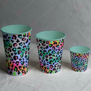 Neon and Leopard Effect SVG: Wild and Vibrant Design