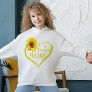 Happiness Is Being a Nana Sunflower SVG–