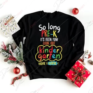 Celebrate Milestones with 'So Long Pre-K, Hello Kindergarten' SVG