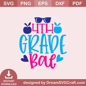 4th Grade Bat SVG