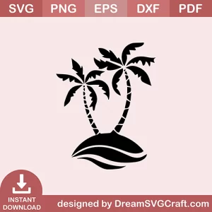 Coconut Tree SVG