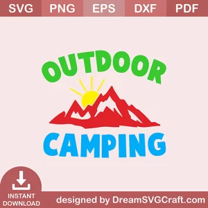 Out Door Camping SVG