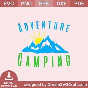 Adventure Camping SVG