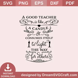 A Good Teacher SVG
