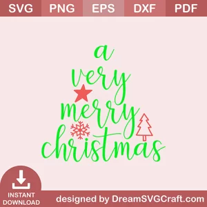 A Very Merry Christmas SVG